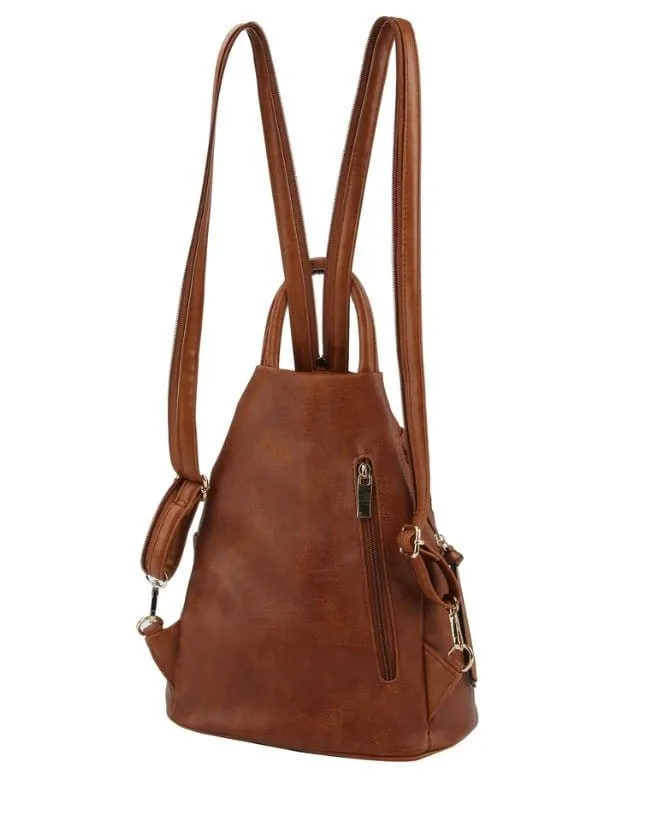 JNM0044 JANE TRIANGLE BACKPACK PURSE BAG