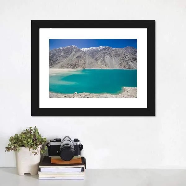 Kachura Lake In Skardu Canvas Wall Art