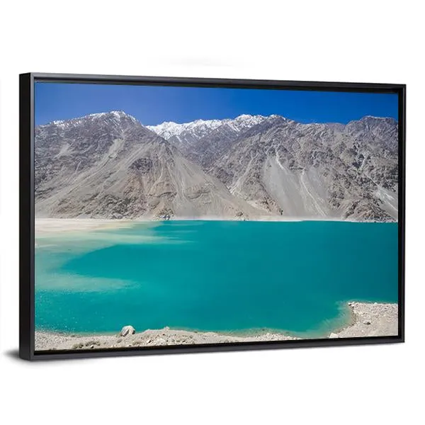 Kachura Lake In Skardu Canvas Wall Art