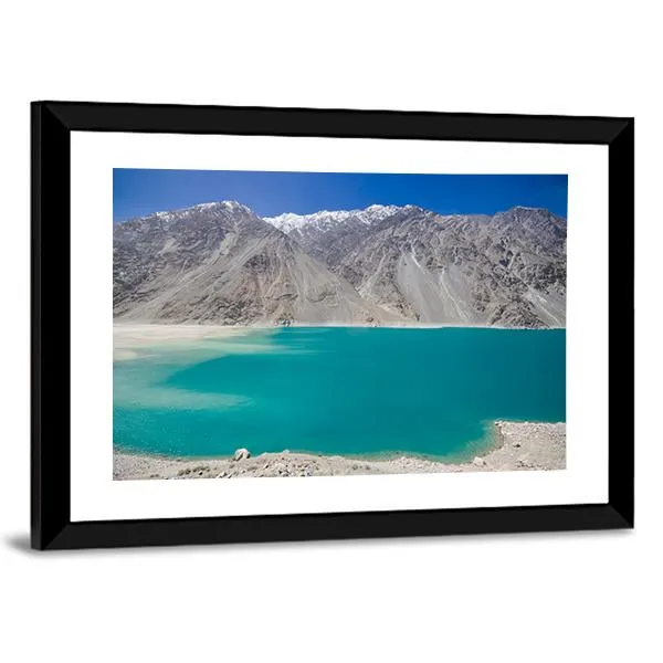 Kachura Lake In Skardu Canvas Wall Art