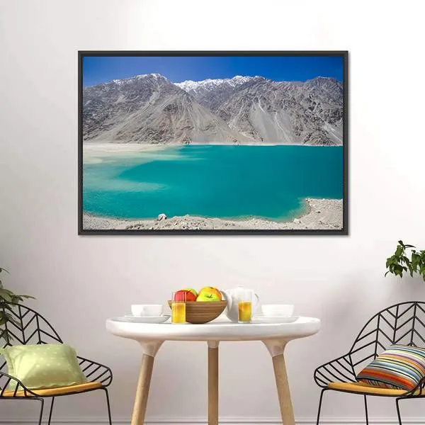 Kachura Lake In Skardu Canvas Wall Art