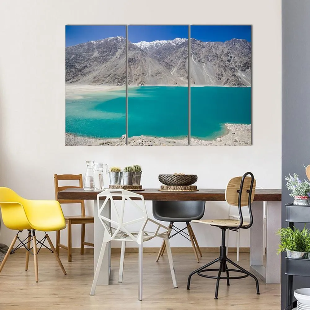 Kachura Lake In Skardu Canvas Wall Art