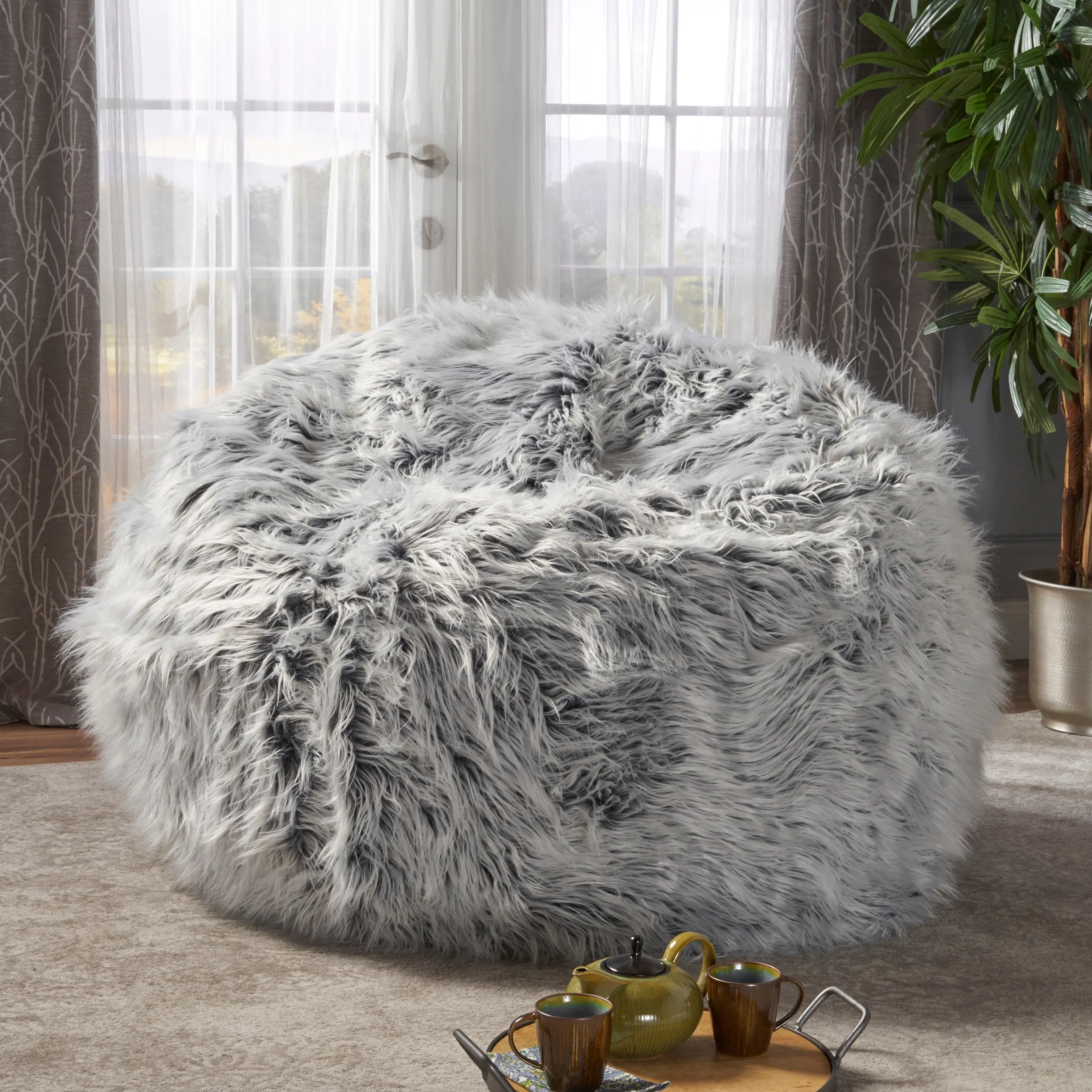 Lachlan Furry 5 ft. Bean Bag