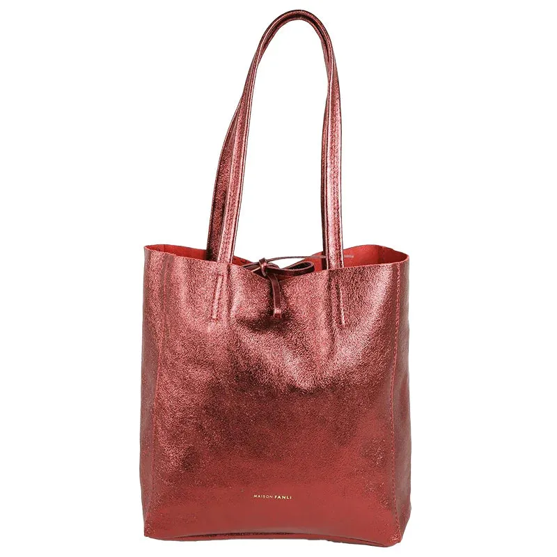 Maison Fanli Medium Leather Tote