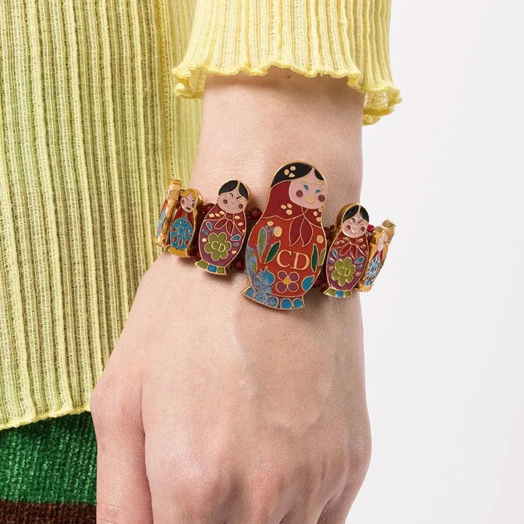 Matryoshka Russian Doll Bracelet