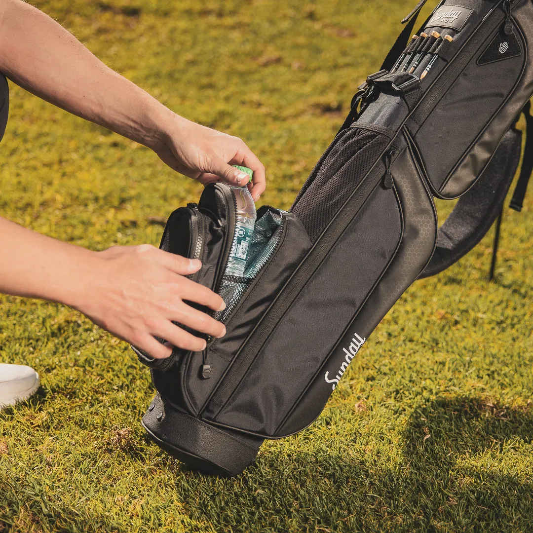 Matte Black Loma XL Golf Bag