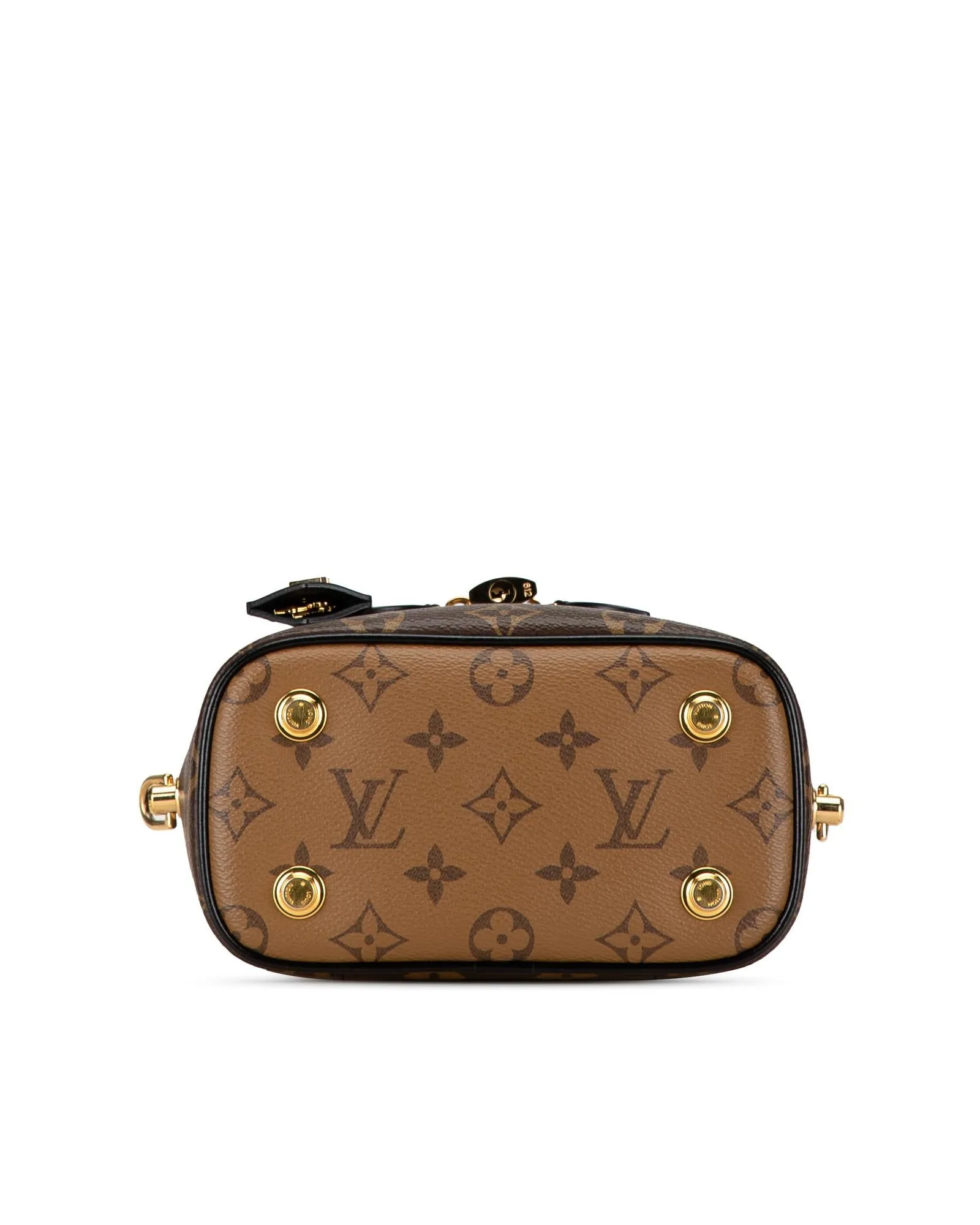 Monogram Canvas and Leather Satchel with Braided Strap