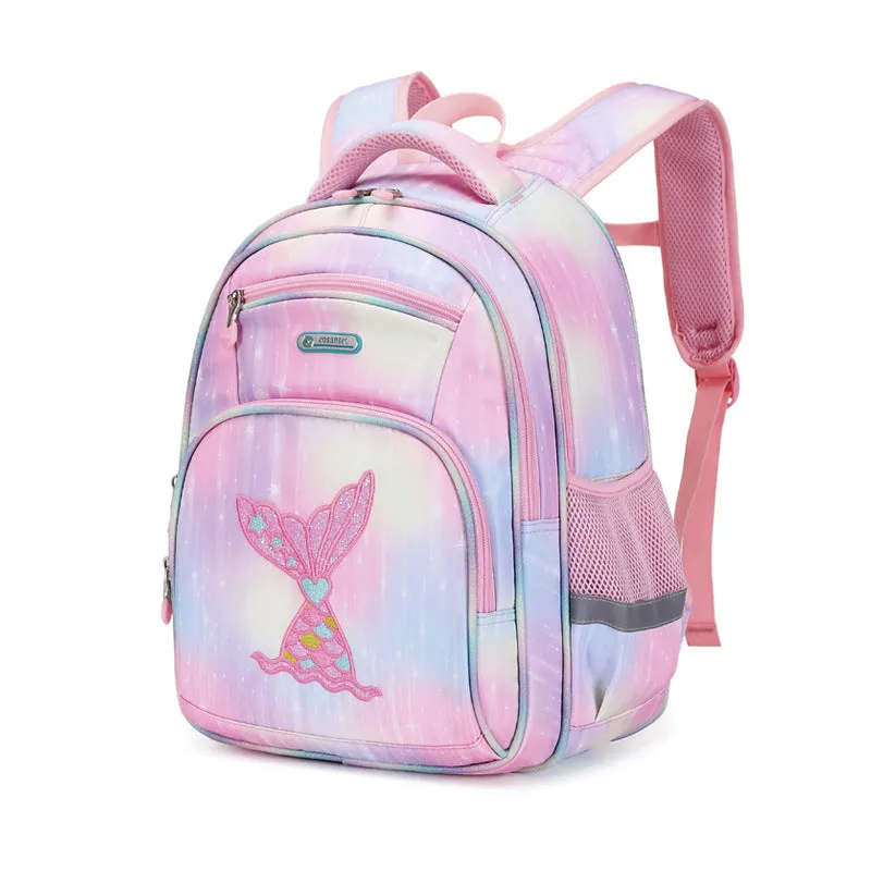 New Schoolbag Children's Grade 3-6 Primary School Boy Large-Capacity Backpack Backpack Space Schoolbag Girl