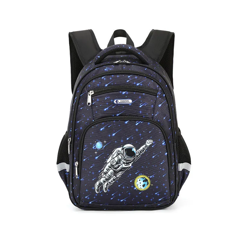 New Schoolbag Children's Grade 3-6 Primary School Boy Large-Capacity Backpack Backpack Space Schoolbag Girl