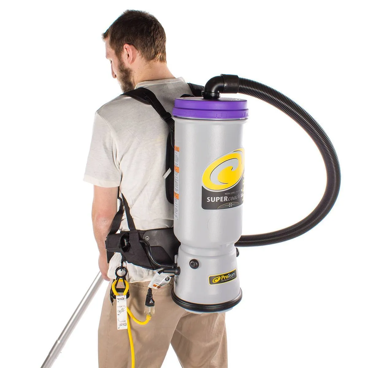 ProTeam® Super CoachVac 10 Qt. Backpack Vacuum