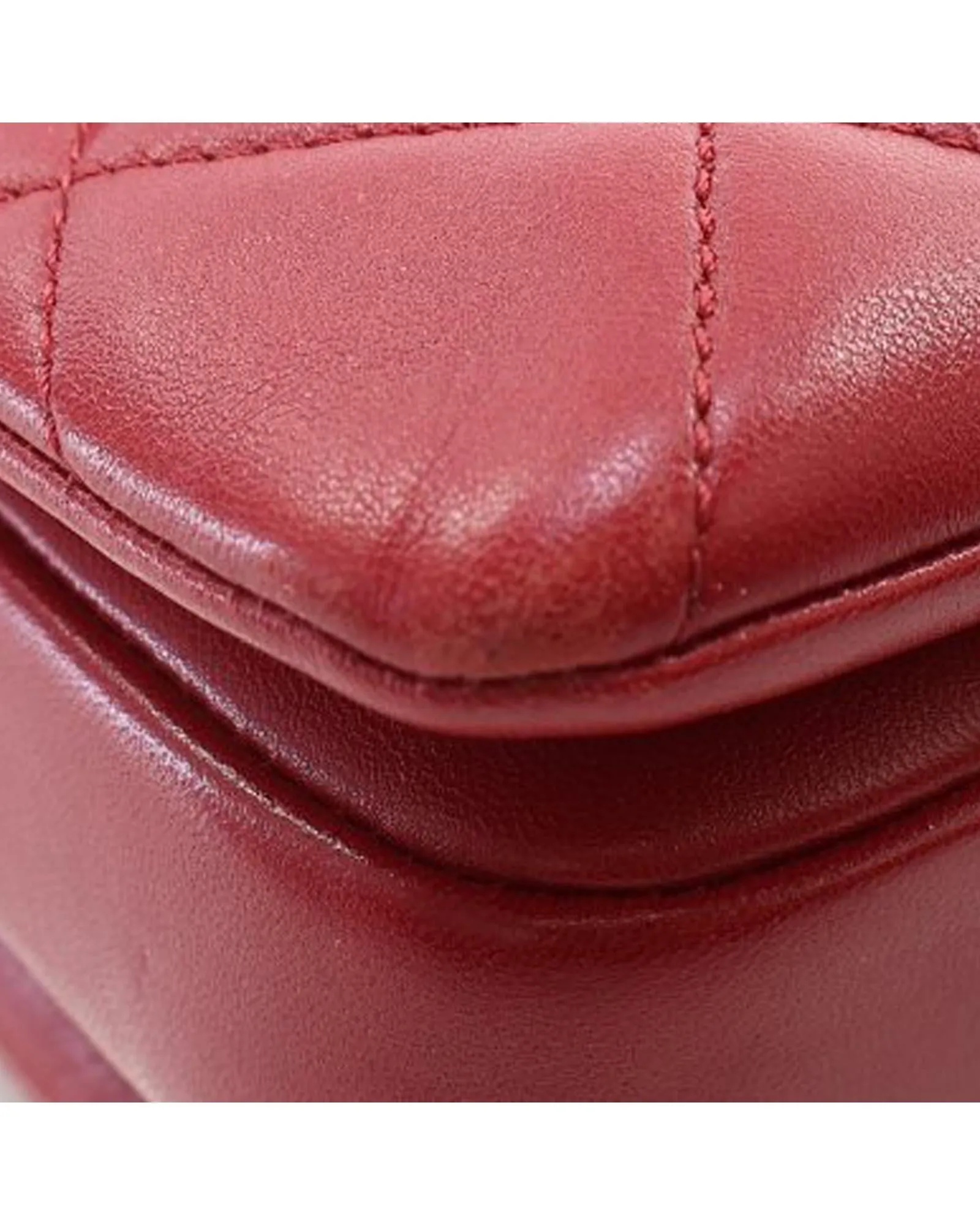 Quilted Lambskin Flap Satchel with Chain Strap