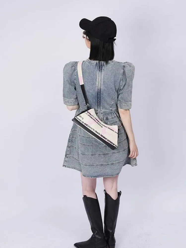 Retro one-shoulder cross-body bag【s0000003311】