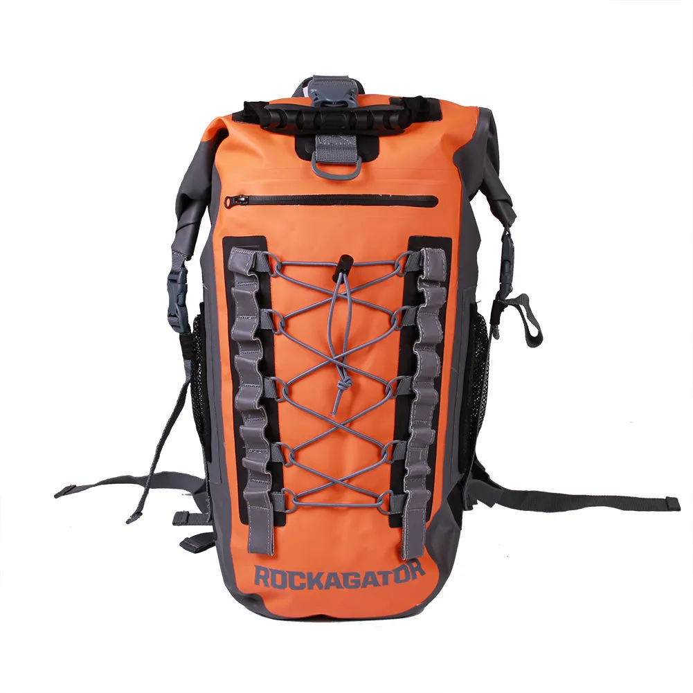 Rockagator Hydric Series 40 Liter Sunset Orange Waterproof Backpack