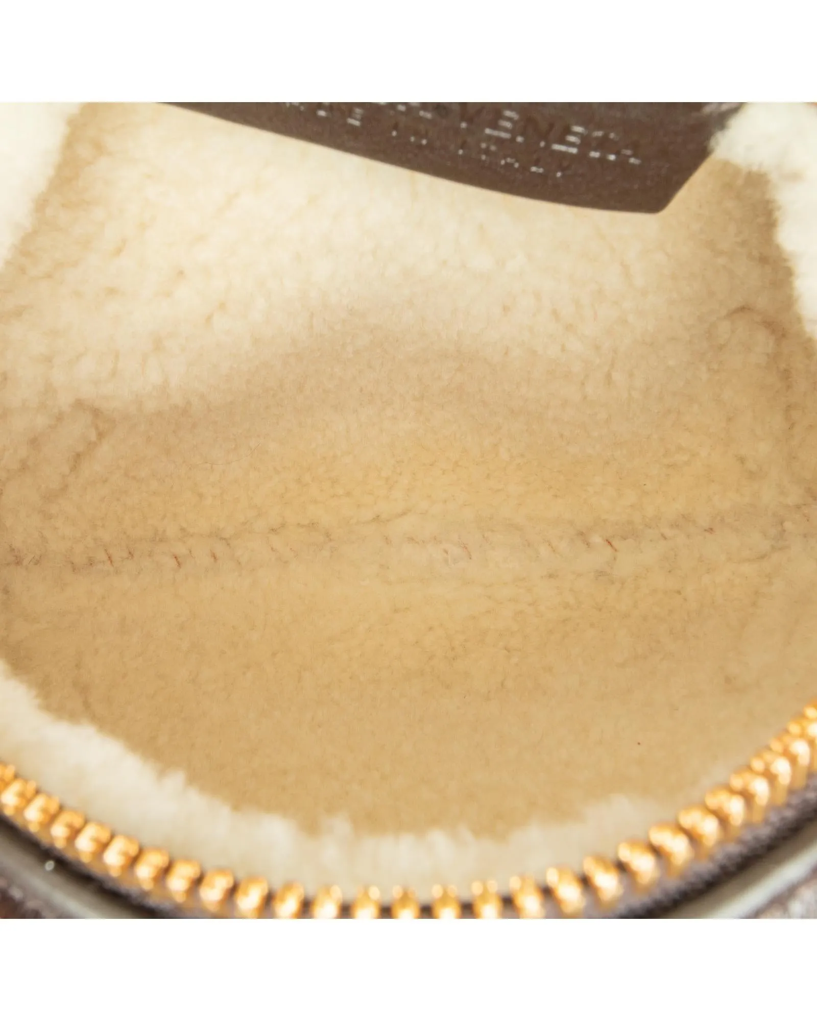 Shearling Detail Mini Leather Jodie Handbag