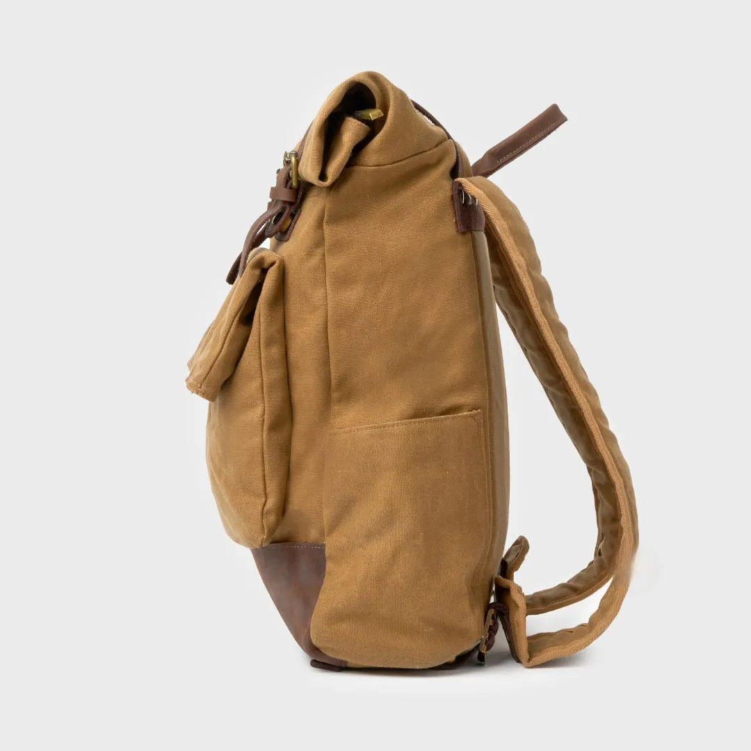 Taw - Waxed Canvas Rolltop Backpack