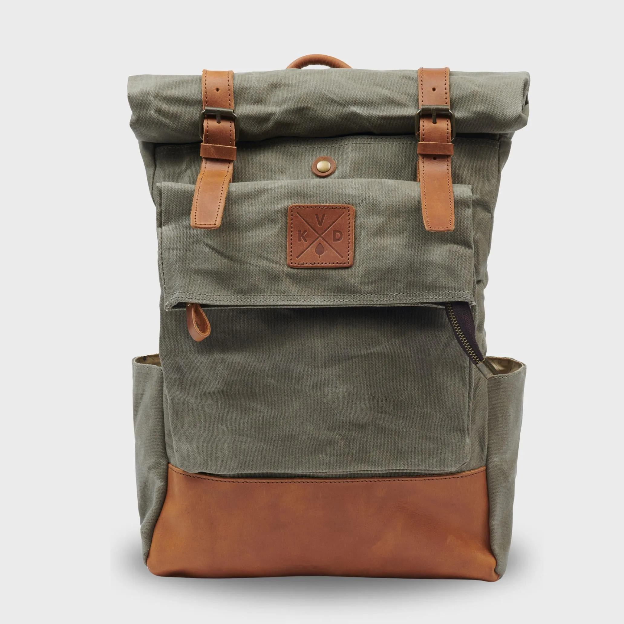 Taw - Waxed Canvas Rolltop Backpack