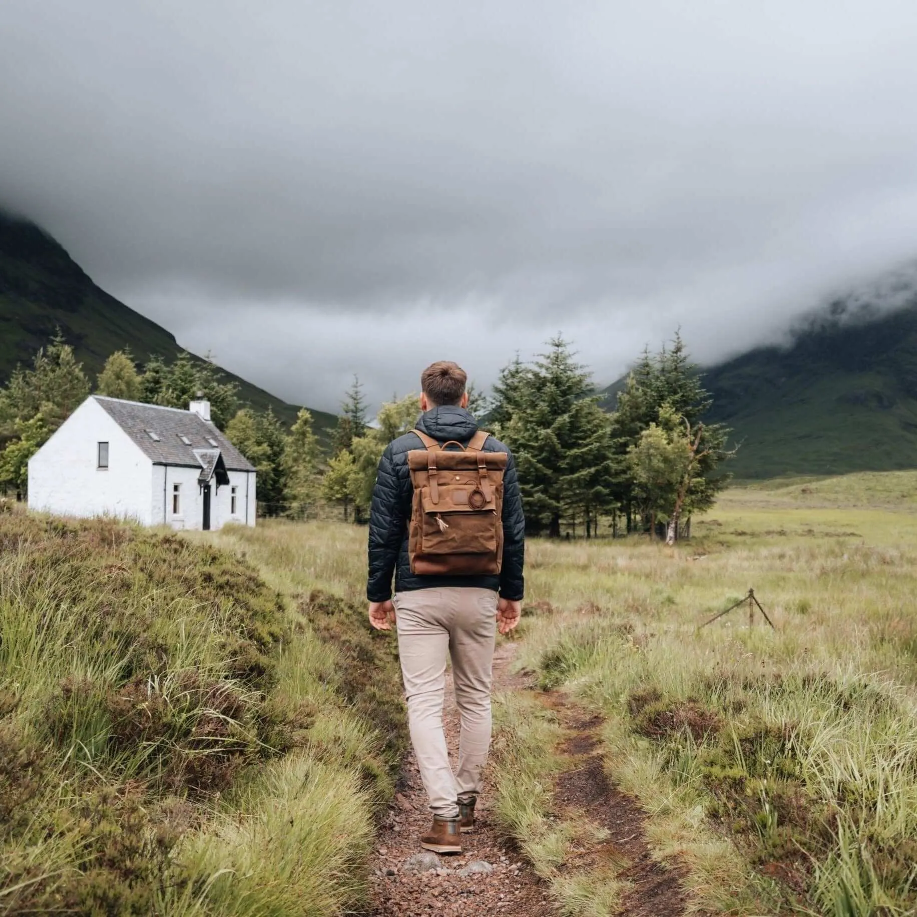 Taw - Waxed Canvas Rolltop Backpack