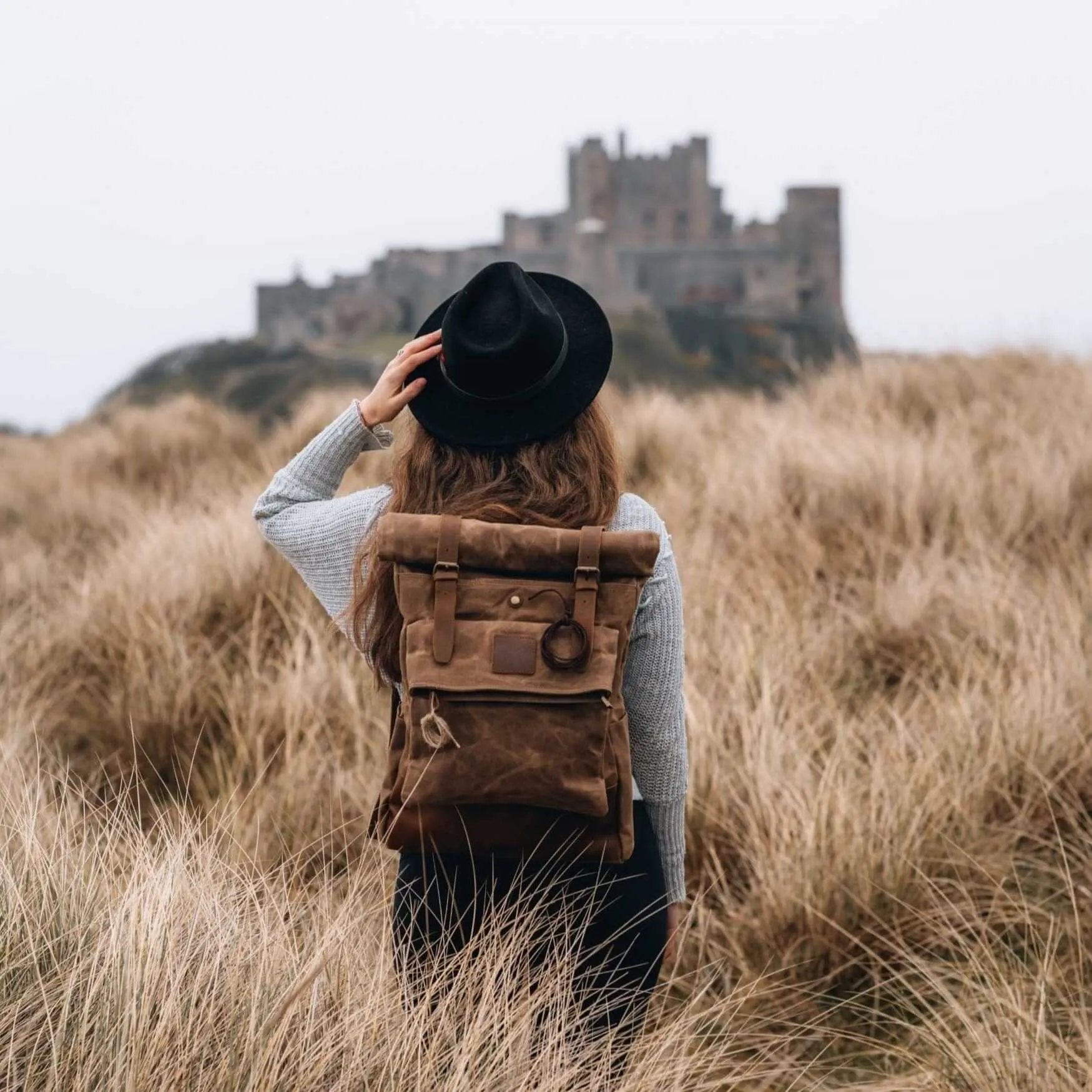 Taw - Waxed Canvas Rolltop Backpack