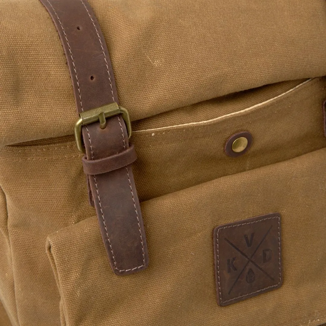 Taw - Waxed Canvas Rolltop Backpack