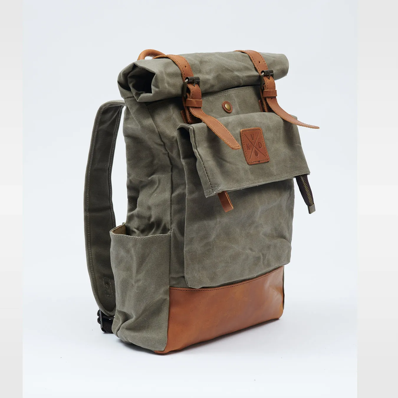 Taw - Waxed Canvas Rolltop Backpack