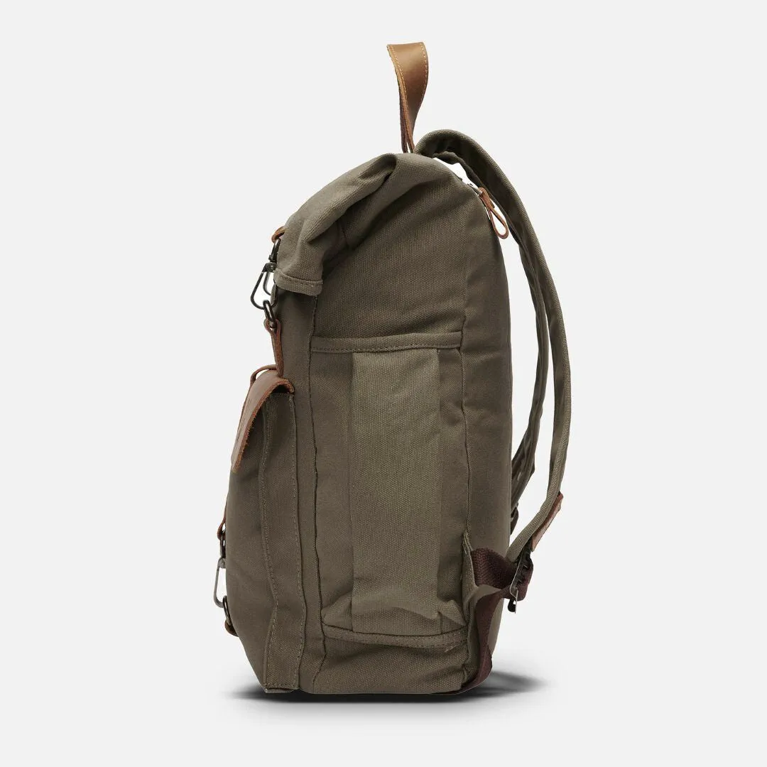 Tay - Canvas Rolltop Backpack