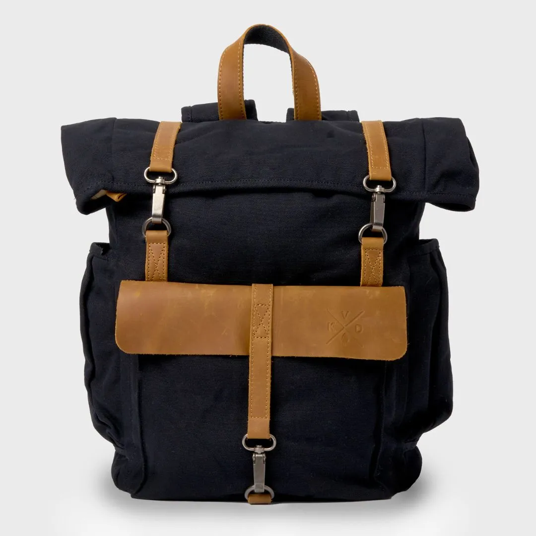 Tay - Canvas Rolltop Backpack