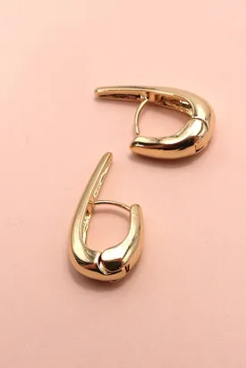 Ulysses Clutch Huggie Earrings