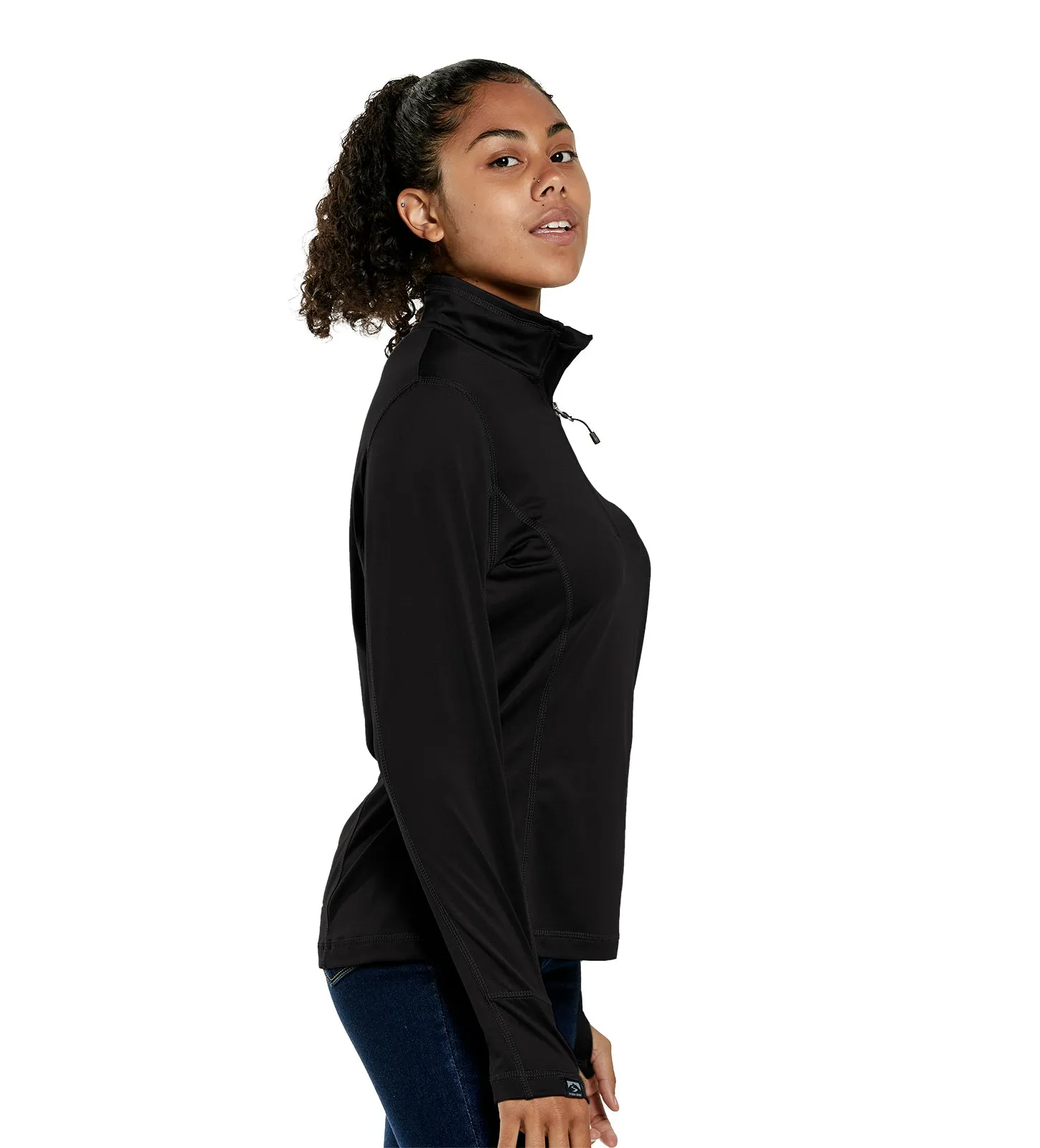 Women's Adapter Quarter Zip - LAST CHANCE